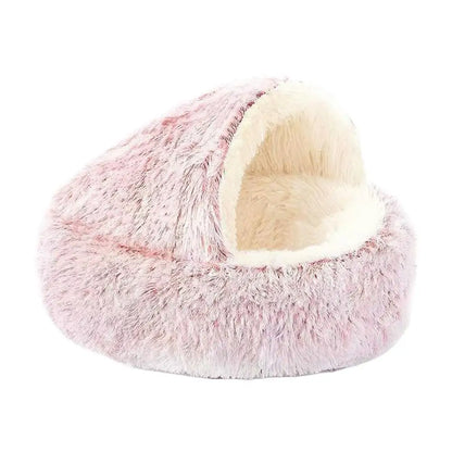 Furlumo™ CozyCove Plush Pet Nest