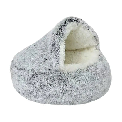 Furlumo™ CozyCove Plush Pet Nest
