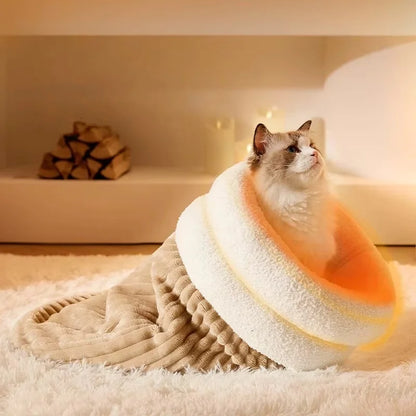 Furlumo™ Plush Cat Sleeping Bag