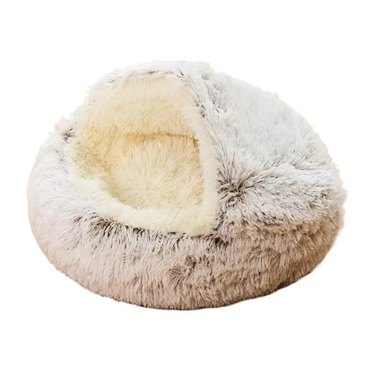 Furlumo™ CozyCove Plush Pet Nest