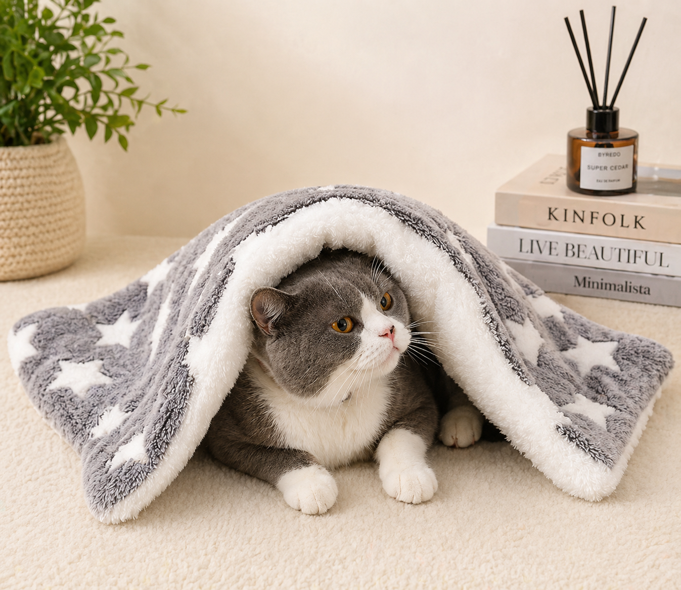 Furlumo™ Cozy Flannel Pet Bed