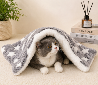 Furlumo™ Cozy Flannel Pet Bed