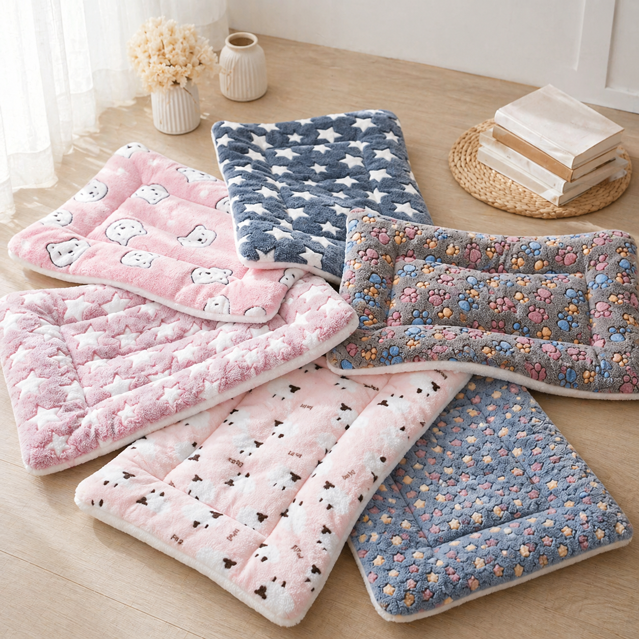 Furlumo™ Cozy Flannel Pet Bed