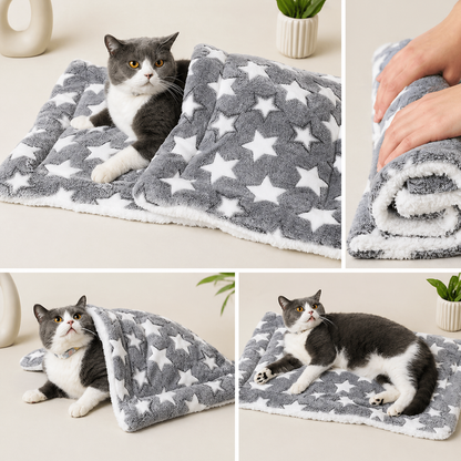 Furlumo™ Cozy Flannel Pet Bed