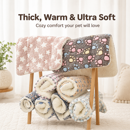 Furlumo™ Cozy Flannel Pet Bed