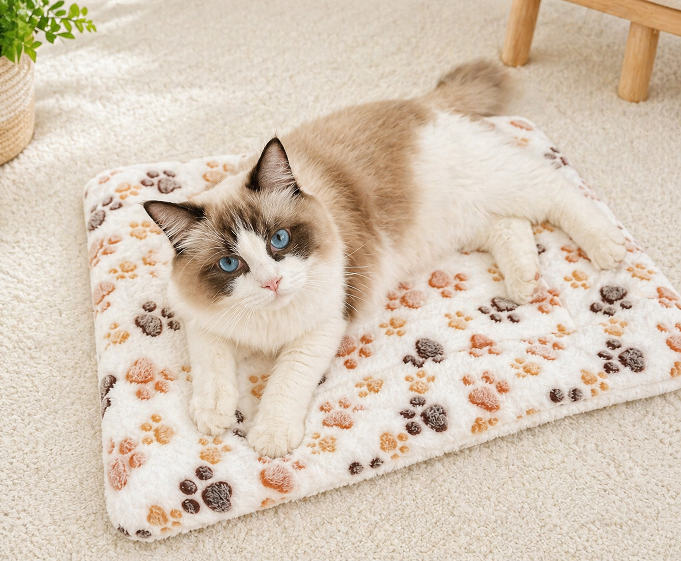 Furlumo™ Cozy Flannel Pet Bed
