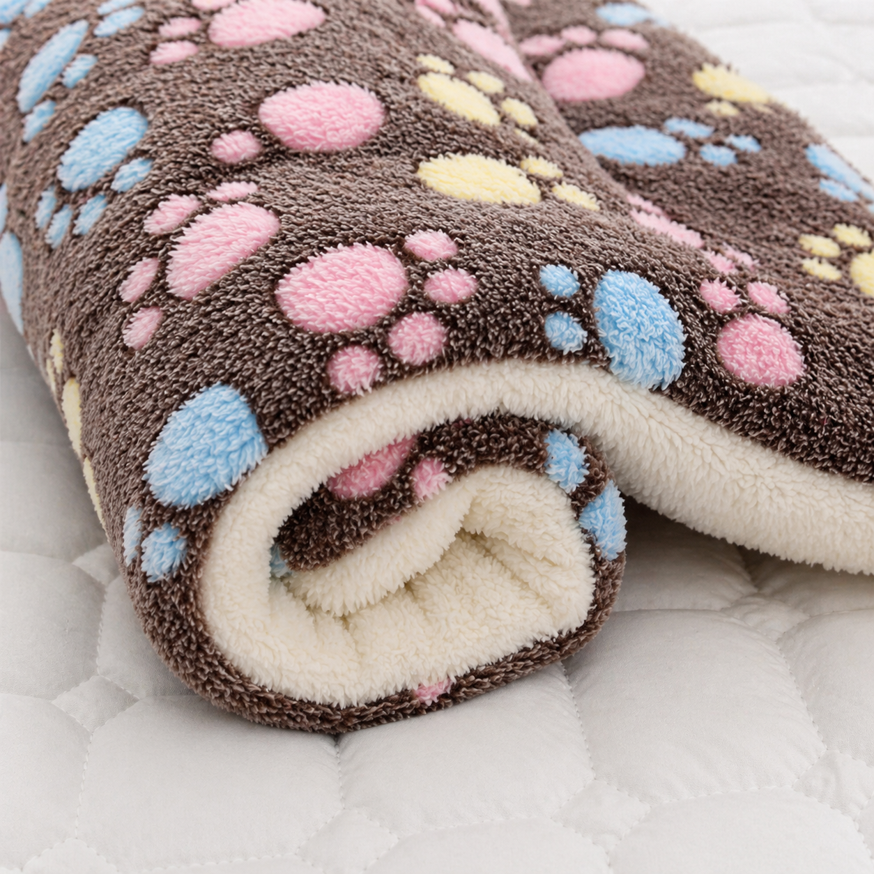 Furlumo™ Cozy Flannel Pet Bed