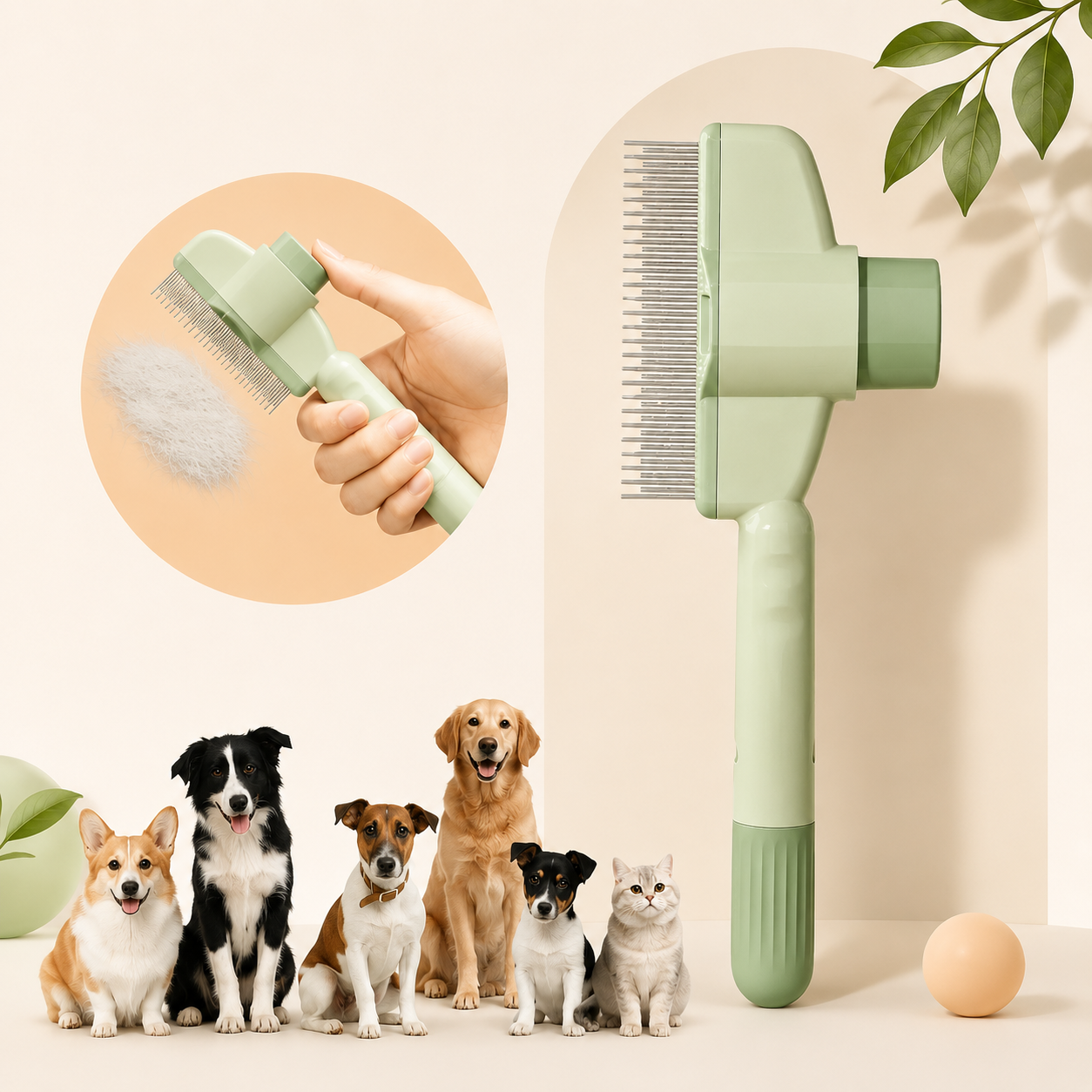 Furlumo™ FurEase Grooming Brush